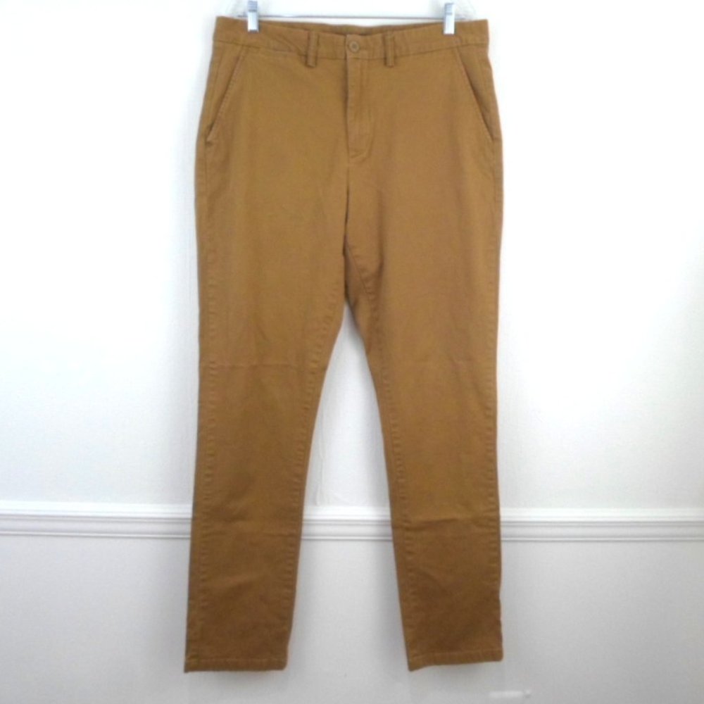 Old Navy Mens 36x34.5 Brown Chino Pants Ultimate Athletic
